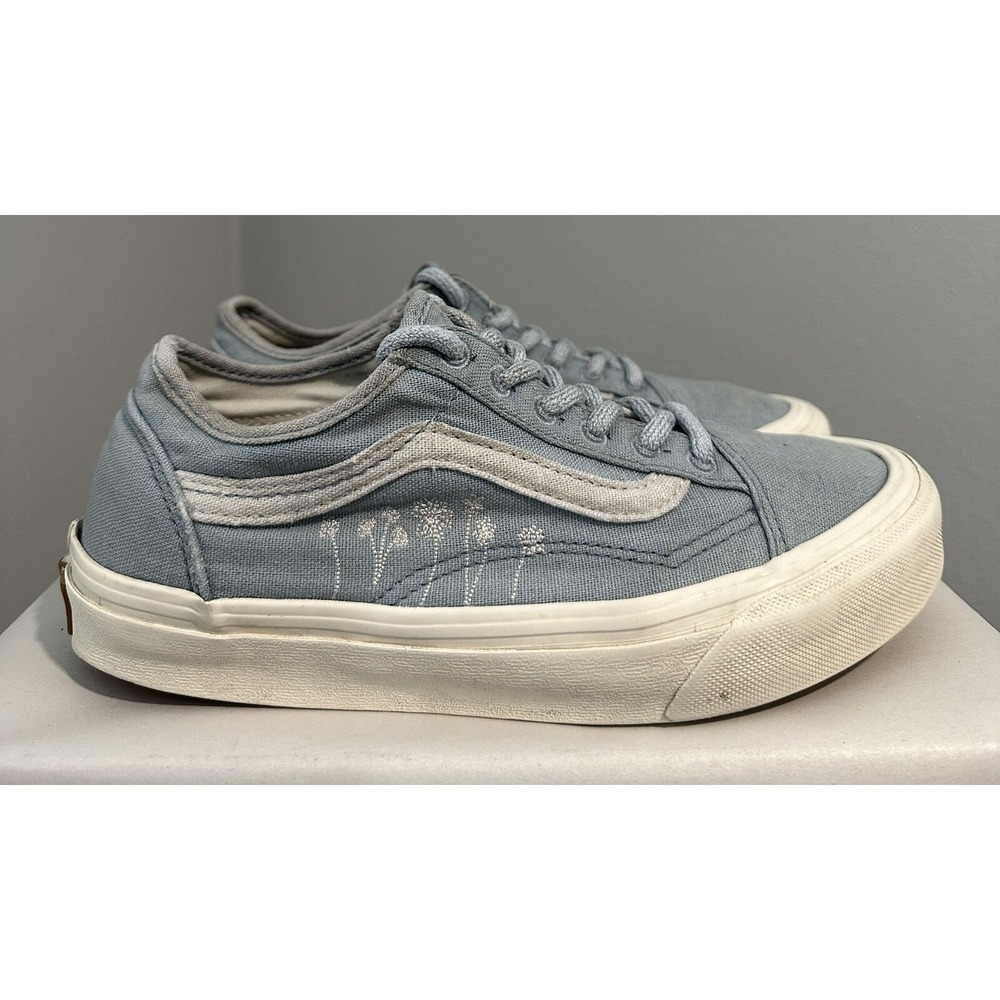 Vans Eco Theory Floral Canvas Sneakers Unisex Boys Size 4.5 Girls Sz 6 See Desc*